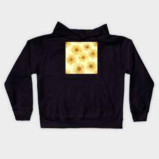 Teasing Tossed Sunflower Kids Hoodie